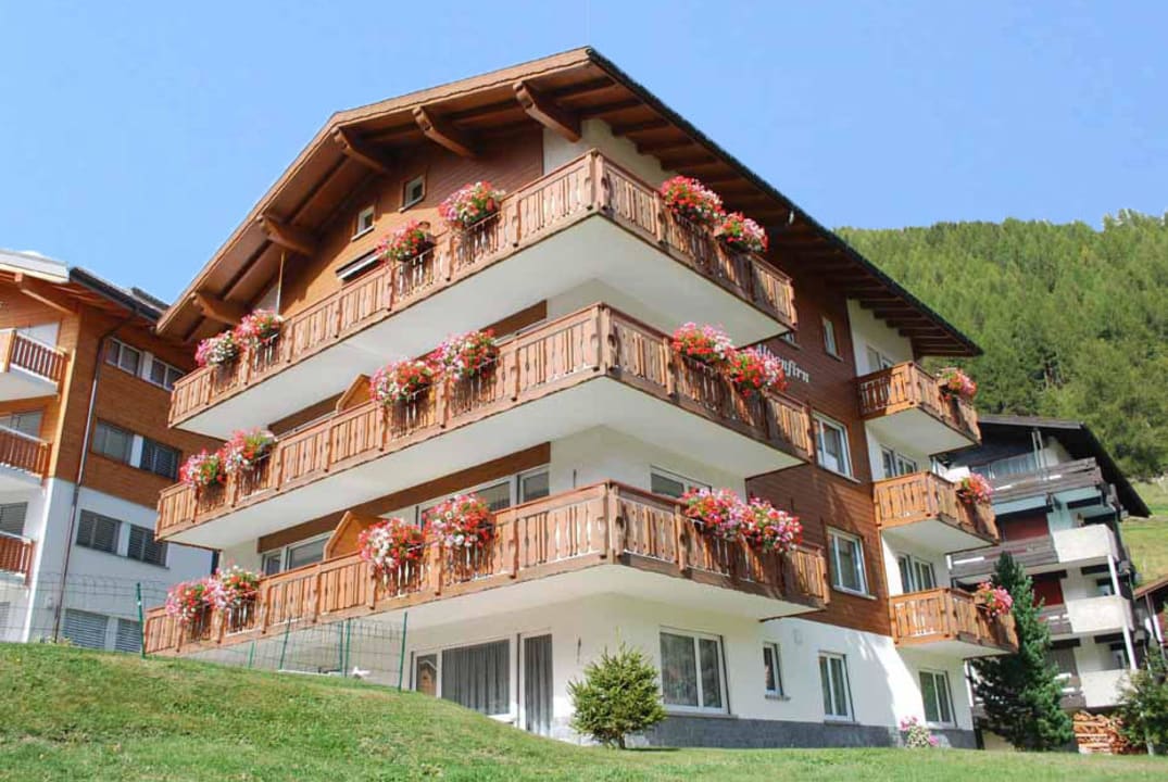 Aussenansicht Apartments Alpenfirn