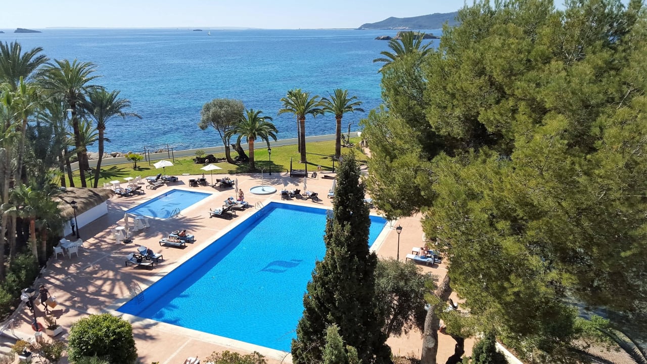 Blick von  Balkon THB Los Molinos - Adults only