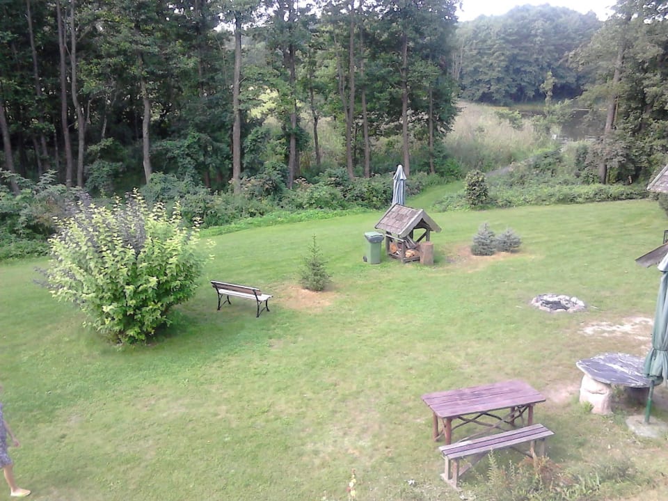 Teren hotelu Pension Hubertus