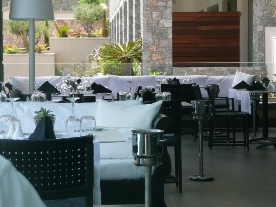 Die Restaurant-Terrasse Aquagrand Artistic Luxury Beach Resort - Adults only