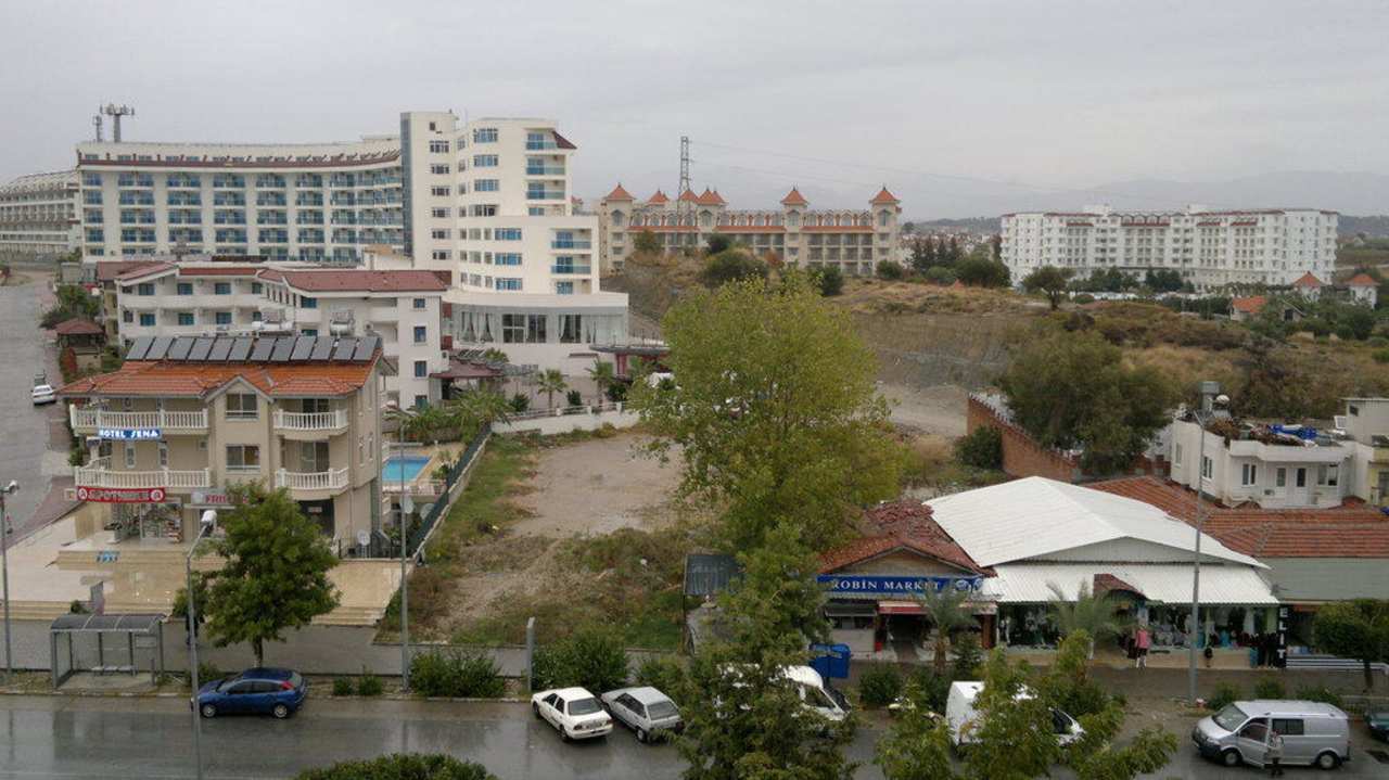 Hauptverkehrsstraße vom Balkon aus Side Alegria Hotel & Spa - Adults only +16