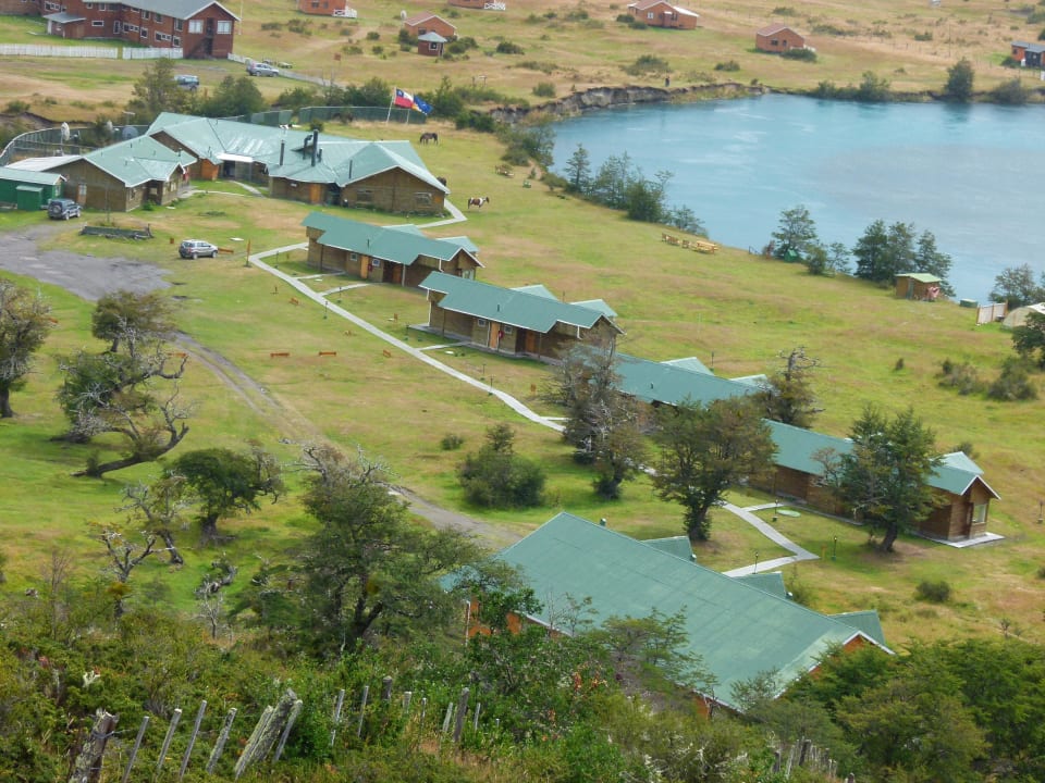 Standardzimmer mit Restaurant und Lobby Hotel del Paine