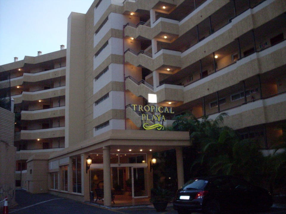 Hoteleingang Ole Tropical Tenerife