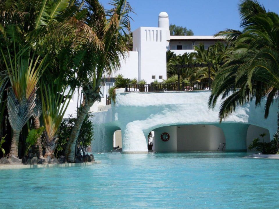 Pool in Richtung Wasserfall  Club Jandia Princess