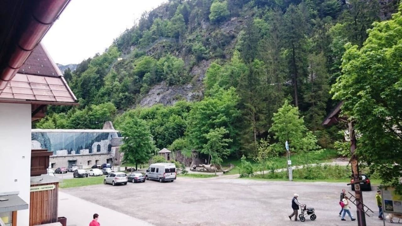 Ausblick vom Zimmer Hotel-Gasthof Klause