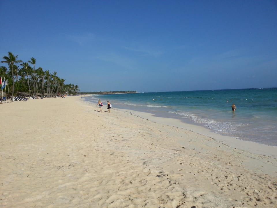 Morgens am Strand Grand Palladium Select Bávaro Resort & Spa