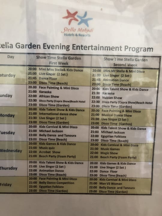 Sport & Freizeit Stella Garden Resort & Spa, Makadi Bay