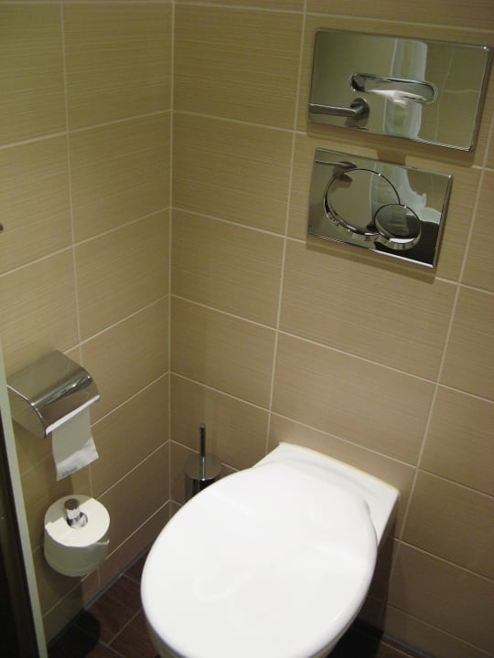 Badezimmer Hilton Garden Inn Frankfurt Airport