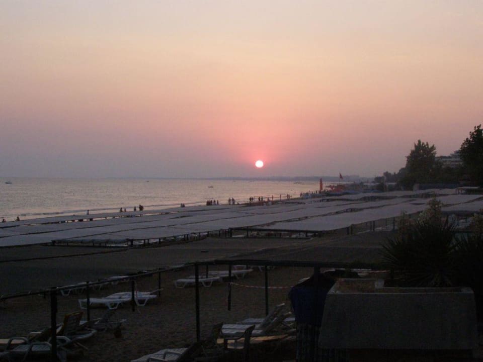 Sonnenuntergang Hotel Sirma