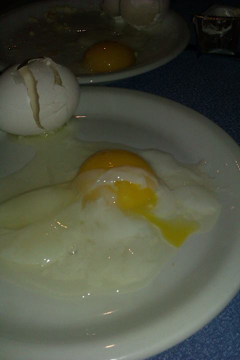 Weich gekochtes Ei Nr. 1 Hotel African Queen