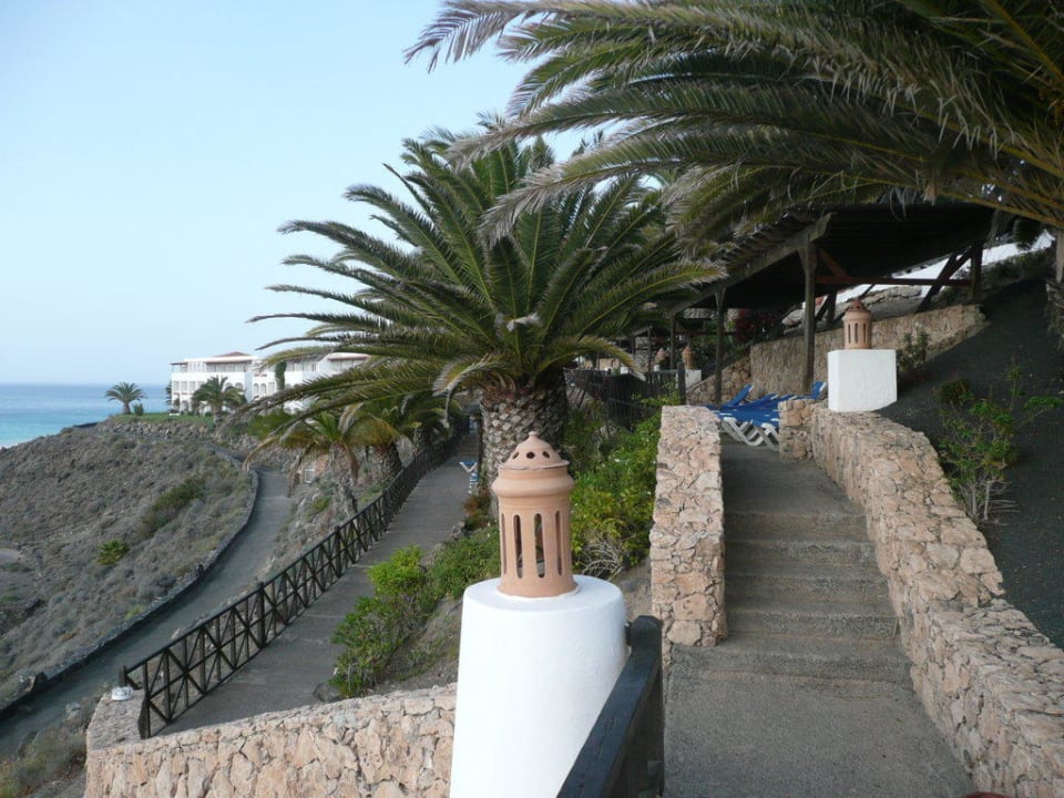 Oberhalb vom Strand Club Jandia Princess