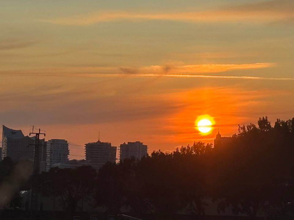 Ausblick Leonardo Hotel Hamburg Elbbrücken
