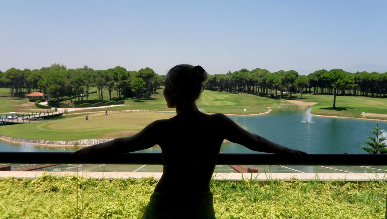 Вид с балкона Sueno Hotels Golf Belek