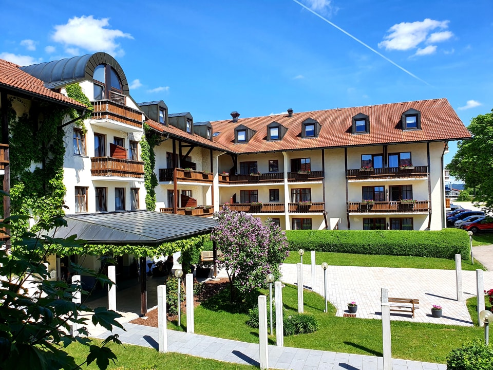 Ausblick Landhotel Rosenberger