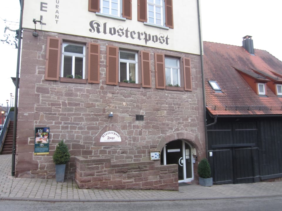 Eingang Hotel Hotel Klosterpost