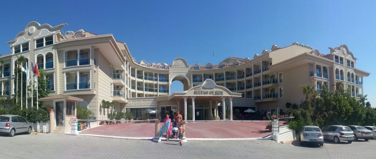 Hotel front Hotel Sultan of Side