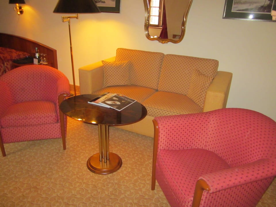 Gemütliche Sitzecke Romantik Hotel Bülow Residenz