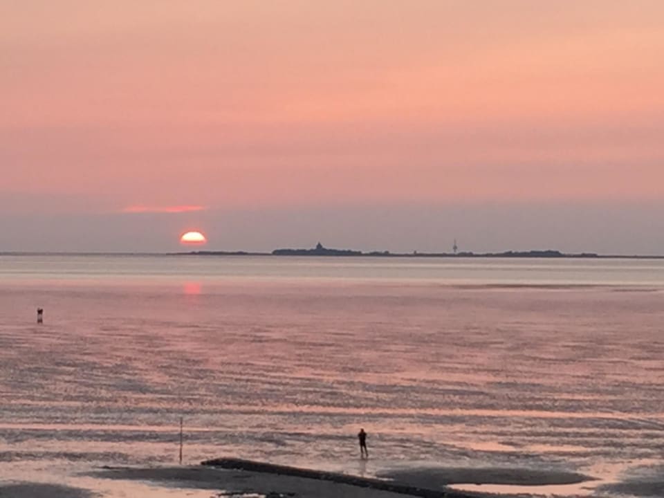 Blick aus dem Fenster Beachhotel Cuxhaven