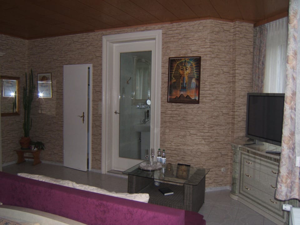 Luxus - Ägyptenzimmer Sitzgelegenheit Hotel Sonnenberg Schloesschen