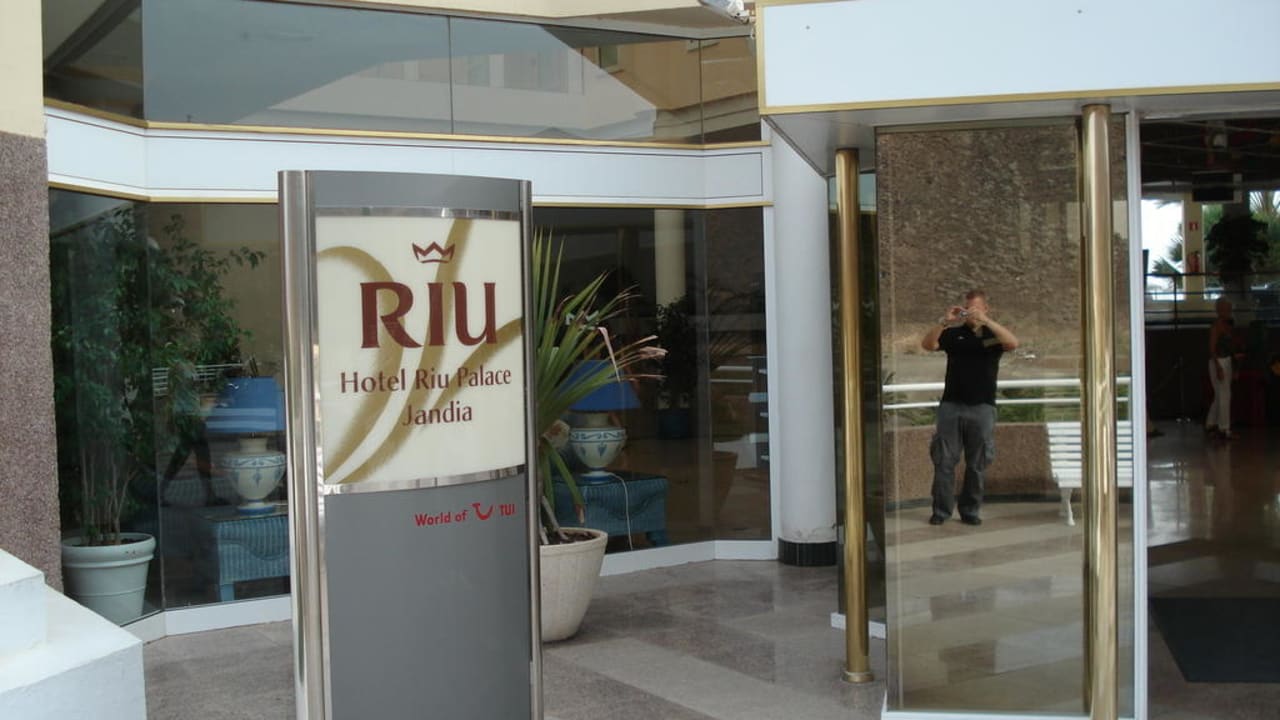 Eingang Hotel Riu Palace Jandia