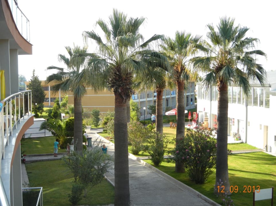Blick vom Balkon Royal Beach Club Hotel