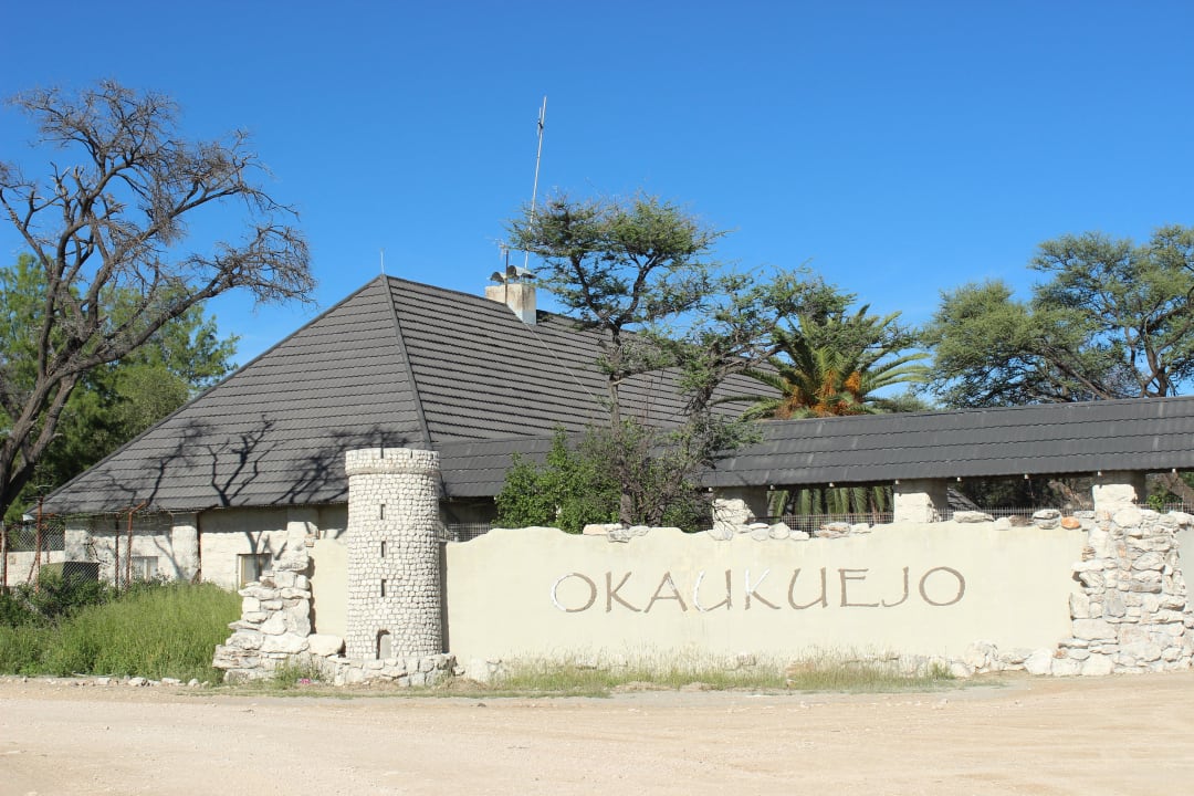 Eingang Andersson Gate Etosha Village