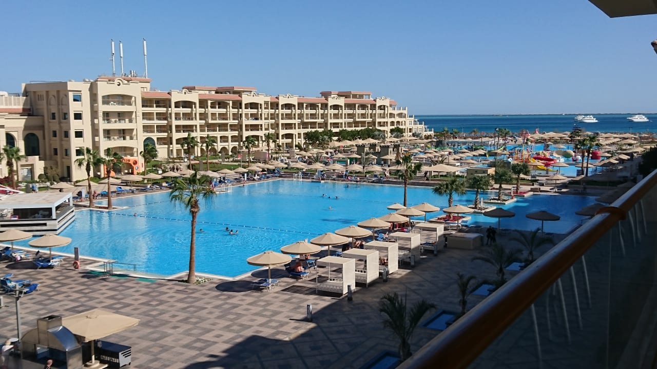 Ausblick Pickalbatros White Beach Resort - Hurghada