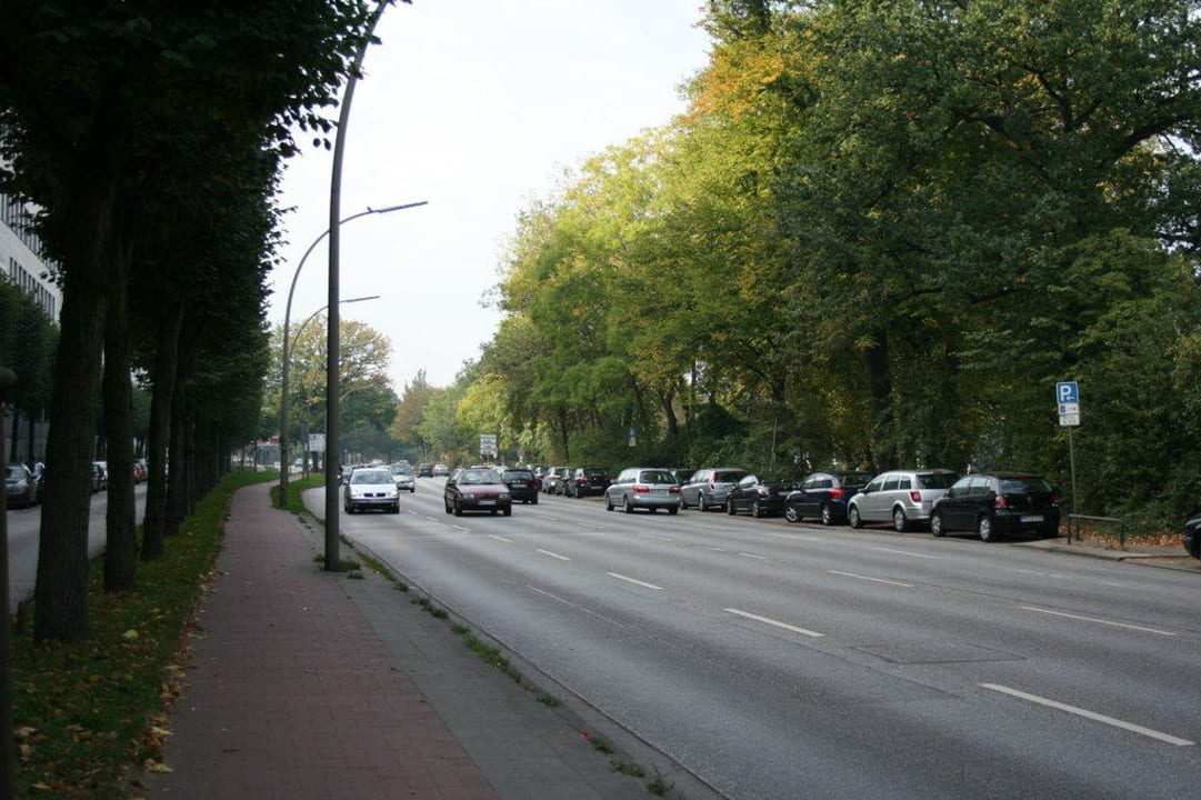 Straße Hotel Le Méridien Hamburg