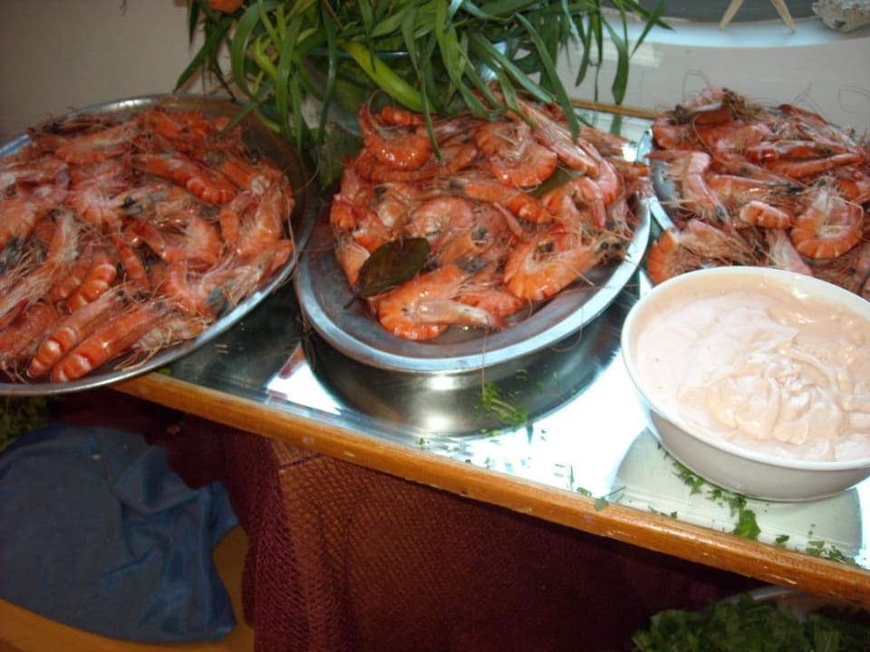 Fischbuffet Hotel Calypso Beach