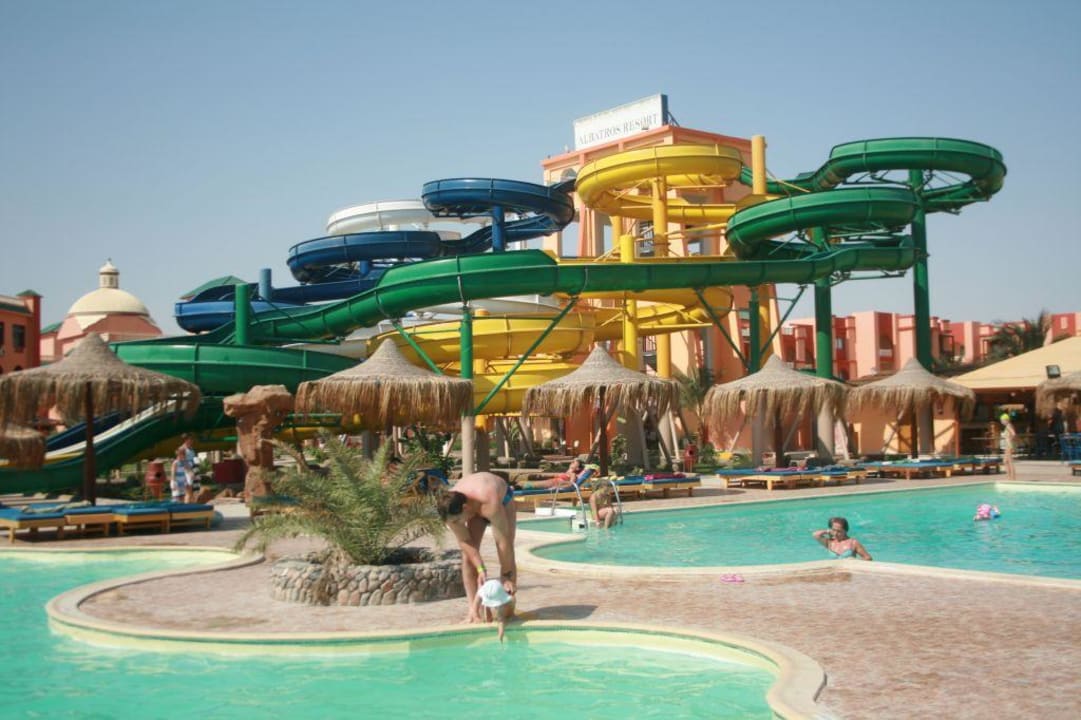Basen, zjeżdżalnia Pickalbatros Aqua Park Resort - Hurghada