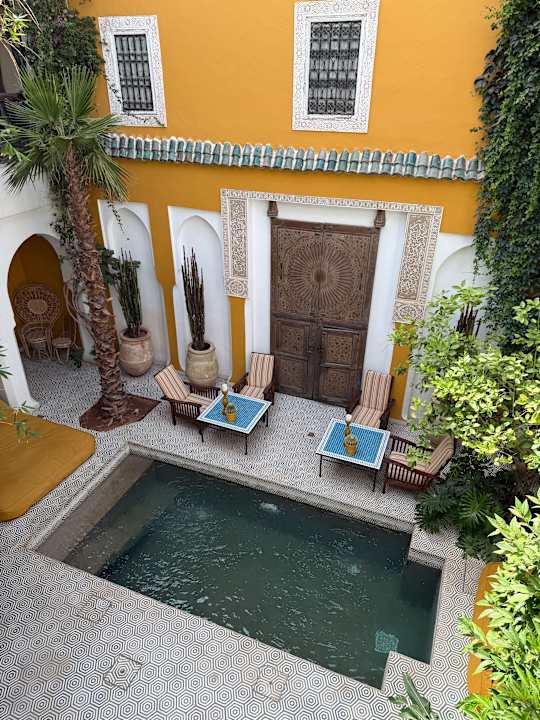 Gartenanlage Riad Les Yeux Bleus
