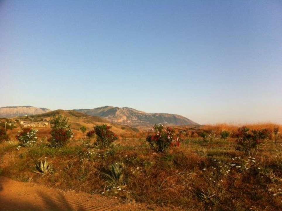 Ausblick von Terrasse Masseria del Piano Gargidicenere
