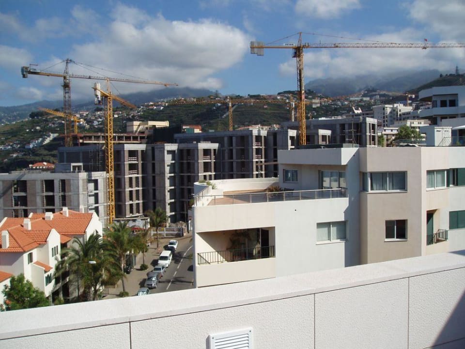 Blick auf Baustelle  Hotel Golden Residence
