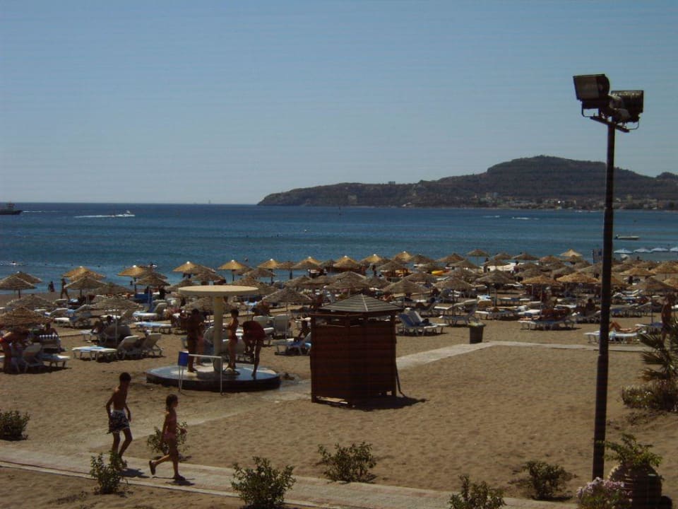 Der Schönste Strand von Faliraki Hotel Calypso Beach