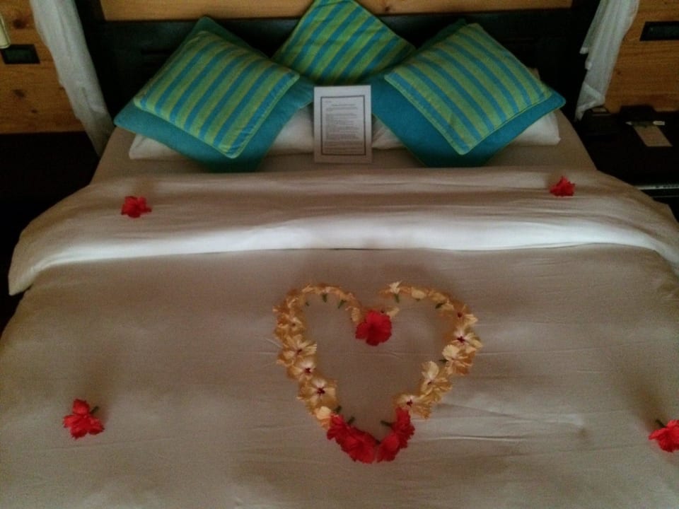 Begrüßung Meeru Maldives Resort Island