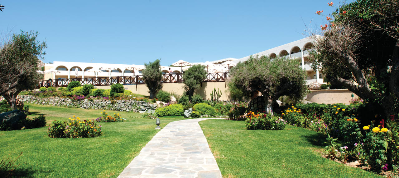Gartenanlage Hotel Kalithea Horizon Royal