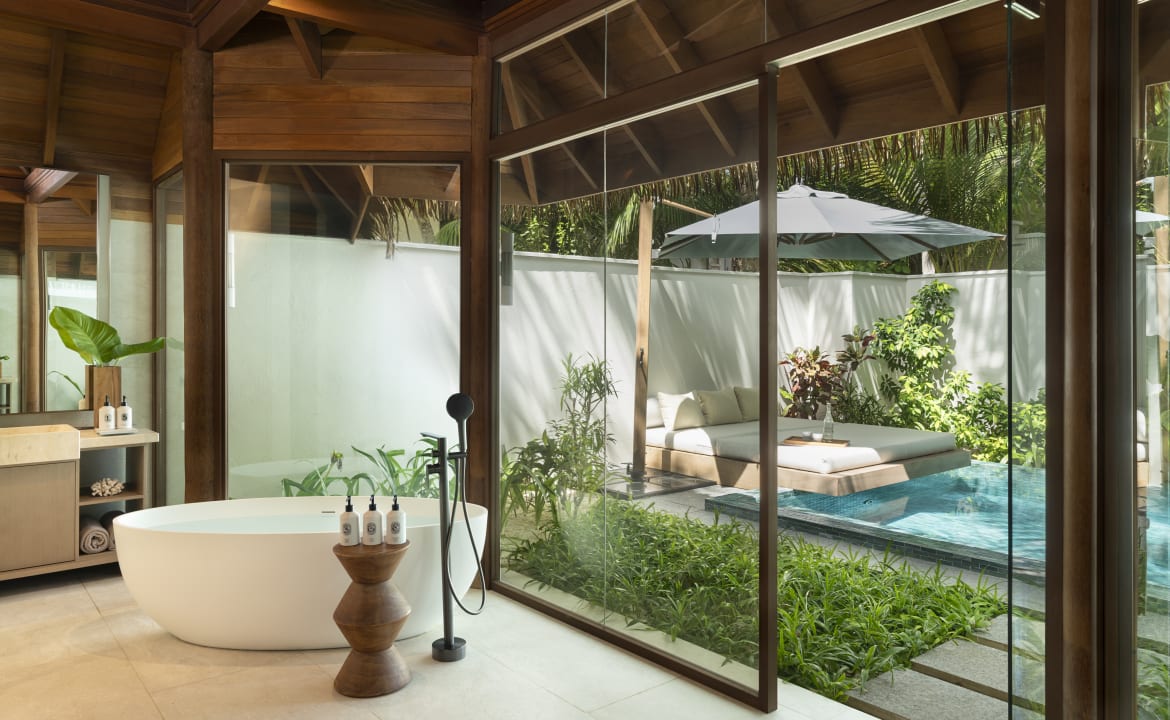 Zimmer Huvafen Fushi, Maldives