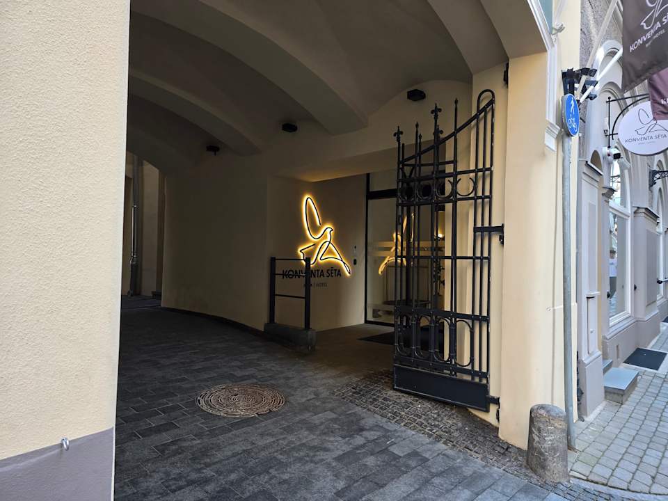 Außenansicht Konventa Sēta Hotel Keystone Collection