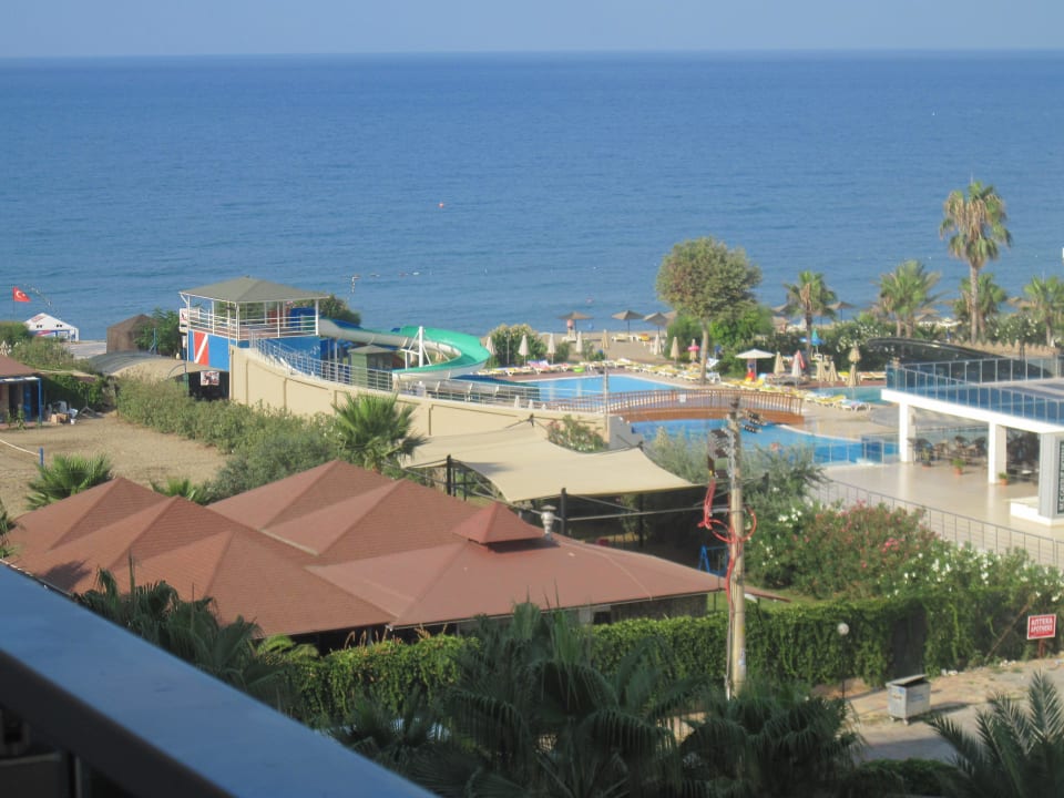 Meeresblick vom Balkon Hotel Royal Garden Beach