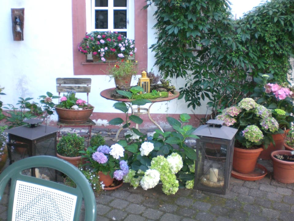 Innenhof  Hotel Deutschherrenhof