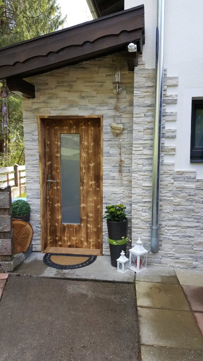 Neuer Eingangsbereich Ferienhaus Stricker