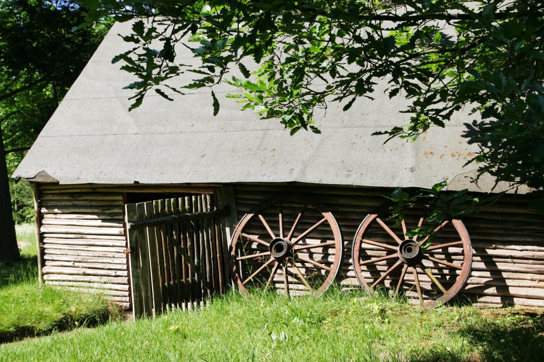 Außenansicht Hotel Waldhof auf Herrenland