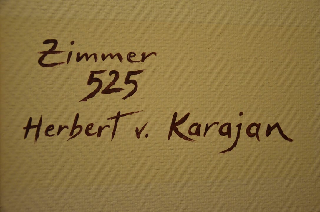 Zimmerbeschriftung Hotel Der Wilhelmshof