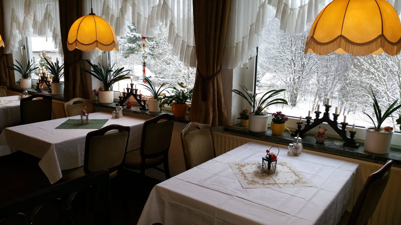 Gastraum Hotel Pension Zur Schanze