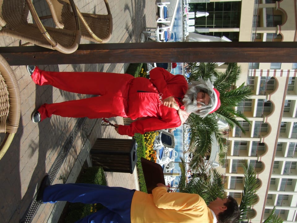 Der Weihnachtsmann ( Animateur ) Meliá Sunny Beach
