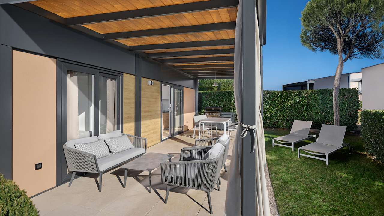 Gartenanlage Camping Park Umag Mobile Homes