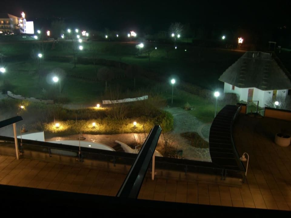 Außenpool am Abend Reiters Finest Family Hotel