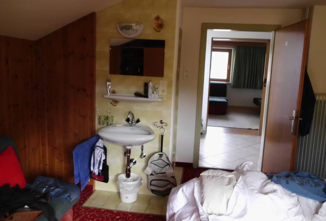 Schlafzimmer Pension Aulon