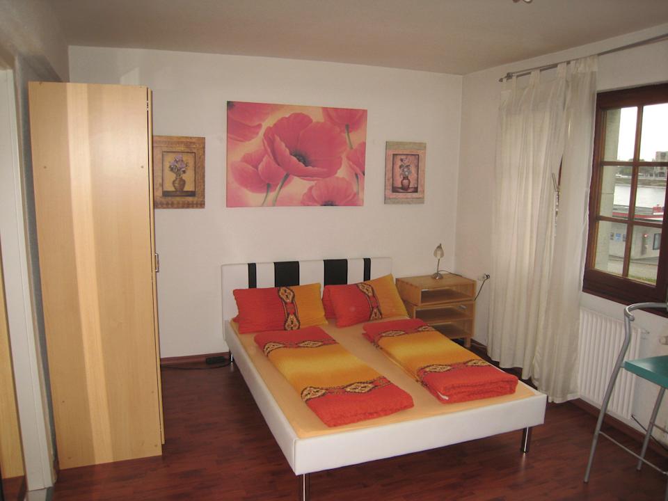 Schlafbereich Altstadt Apartment Enteresan