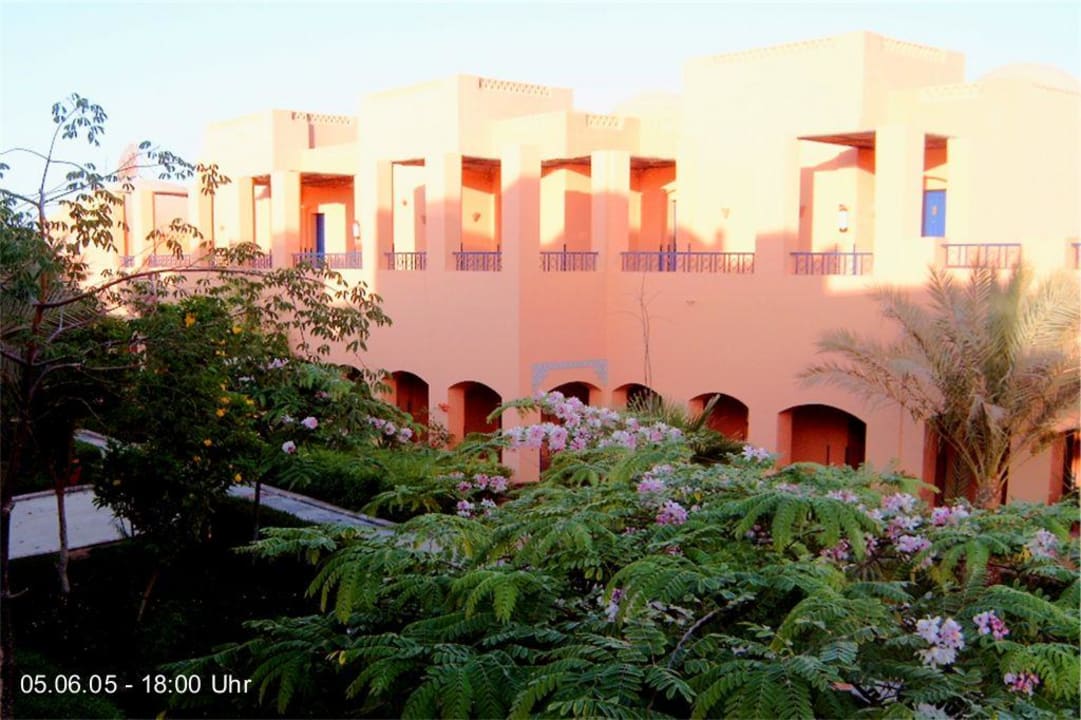 Blick von Zimmer 5219 - Makadi Oasis Family Jaz Makadi Oasis Resort